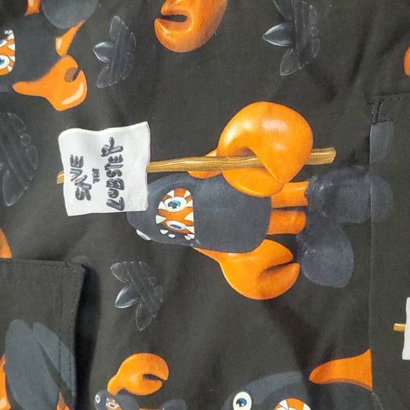 RARE NWT ADIDAS x PHILIP COLBERT Collab 'Love the Lobster' SHIRT BLACK SIZE M… - Picture 8 of 12